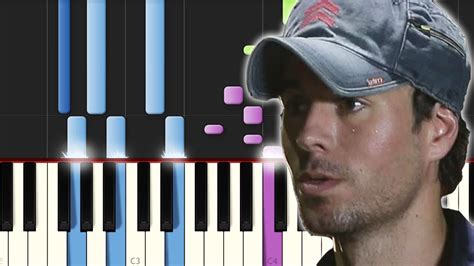 Bailando Enrique Iglesias Piano Tutorial Youtube