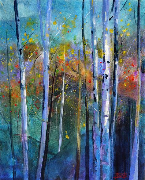 Forest Abstract Paintings