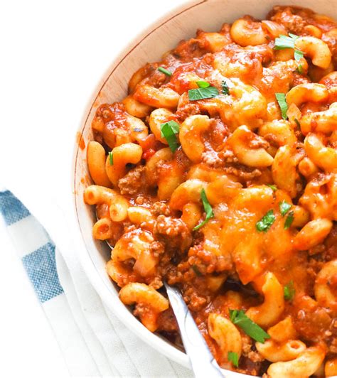 American Goulash Simple Yet Flavorful One Pot Meal With Elbow