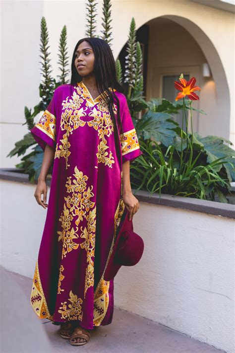 Looking To Make A Statement And Stand Out From The Rest Well This Fuchsia Caftan Is The Dress