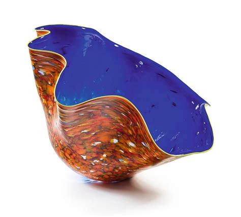 Dale Chihuly Massive Artist Commissioned Hand Blown Glass Macchia Fine Art 75k Plus For Sale