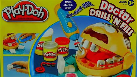 Play Doh Doctor Drill N Fill Dentist Play Set With Electric Drill