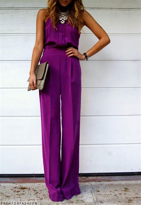 Look Stunning In A Purple Jumpsuit For Your Wedding Jenniemarieweddings