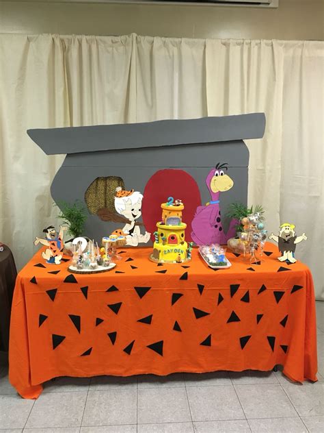 Flintstones Party By Ws Events Twin Birthday Parties Baby Birthday