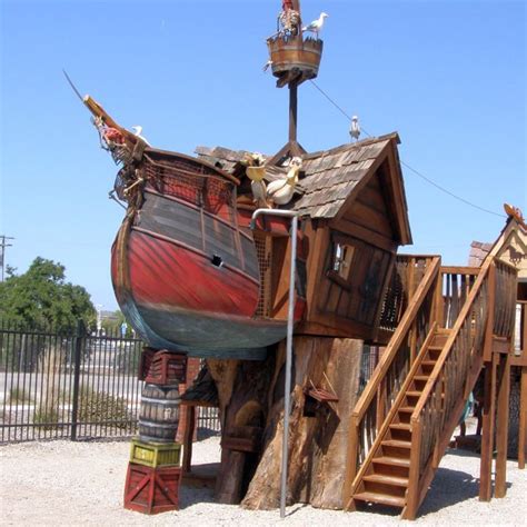Pirate Ship Luxury Outdoor Playhouse Build A Playhouse Outdoor Wood Play Houses