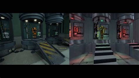 Black Mesa Vs Half Life Walkthrough Comparison Part 01 Youtube