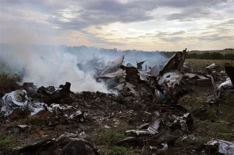 Ukraine Says Military Plane Was ‘probably Shot Down From Russian Territory The Washington Post