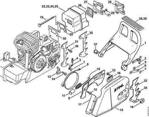 Parts Diagram For Stihl 025 Chainsaw
