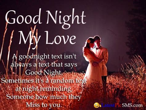 Good Night Love Messages with Photos | LatestPictureSMS | Good night love images, Romantic good ...
