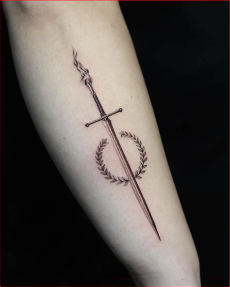 Sword Tattoos 55 Coolest Designs For Men And Women With Symbolism