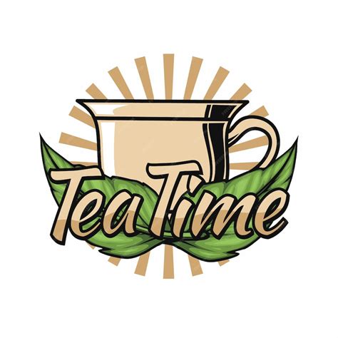 Premium Vector Tea Brand Detailed Logo Template