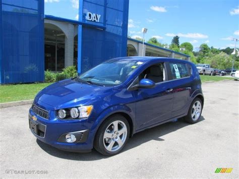 2012 Blue Topaz Metallic Chevrolet Sonic Ltz Hatch 65041467 Gtcarlot