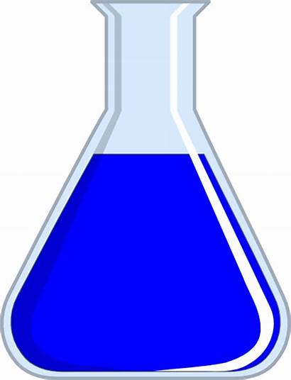 Flask Chemistry Beaker Clipart Science Lab Clip