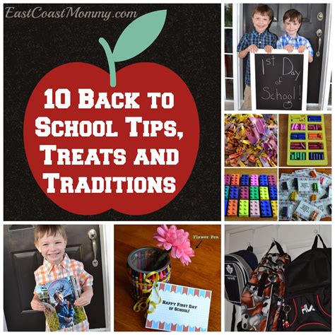 East Coast Mommy 10 Back To School Tips Treats And Traditions