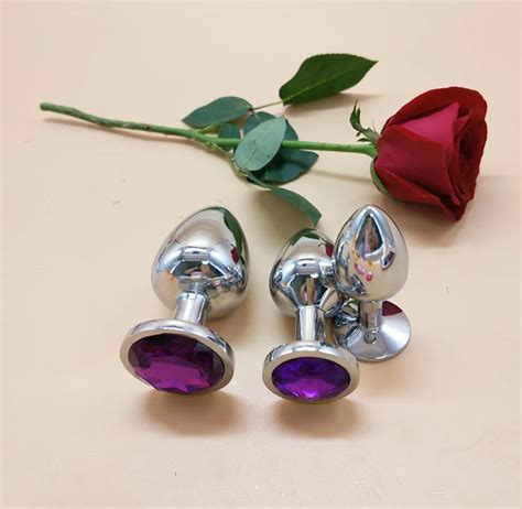 Sizes Stainless Steel Attractive Butt Plug Rosebud Anal Plugs Jewelry