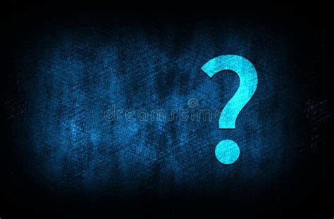 Question Mark Blue Background