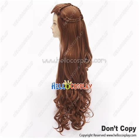 The Hobbit The Lord Of The Rings Silvan Elf Tauriel Wig Cosplay Pigtail