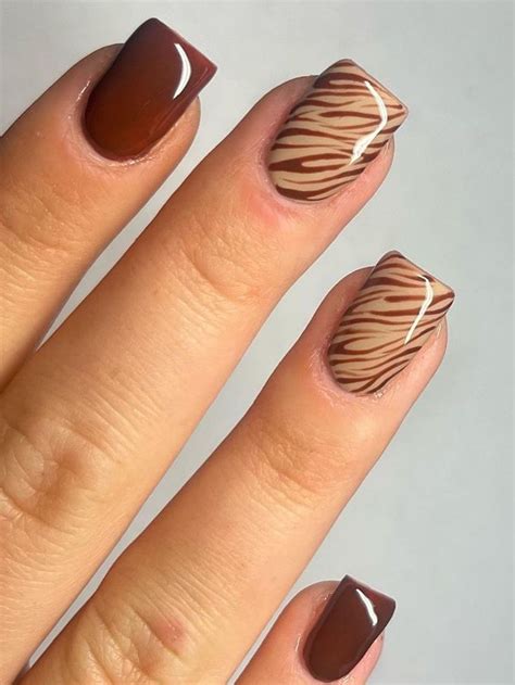 Brown Nail Designs And Ideas 45 Trendiest Looks To Try In 2023 Beige