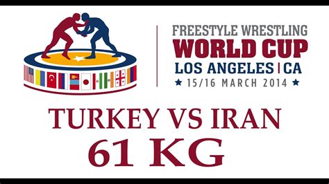 Turkey Vs Iran 61kg Topal Vs Esmailpoor 2014 Freestyle Wrestling