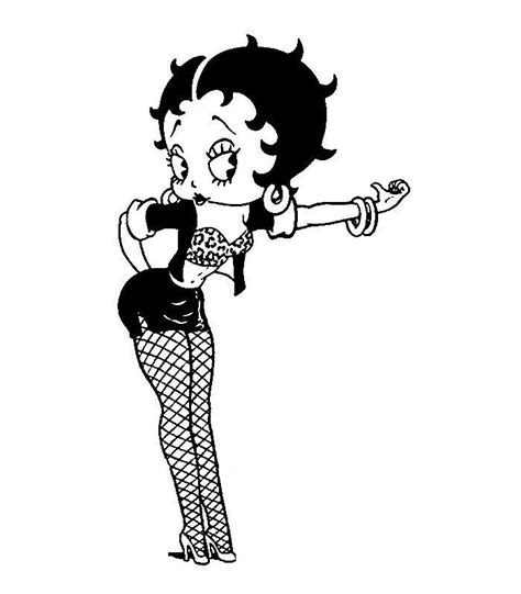 Bad Betty Boop Posted By Alisons Closet At 940 Am Black Betty