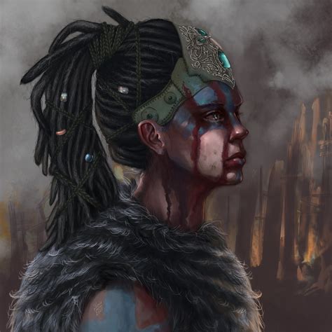 Artstation Hellblade Senua Fan Art For World Creature