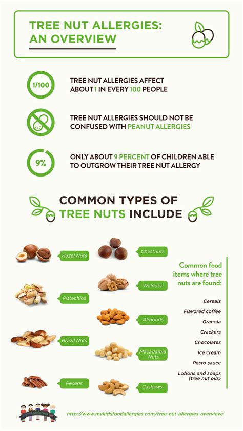 Allergic Reactions To Tree Nut Proteins Mast Producing Trees