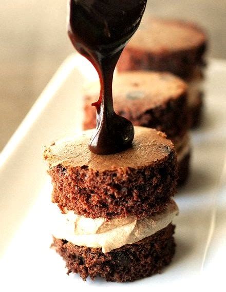 Triple Chocolate Layer Cakes The Gunny Sack Shannon Dorsey