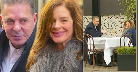 Usual Table Sir Charles Saatchi Takes Trinny Woodall On Date To