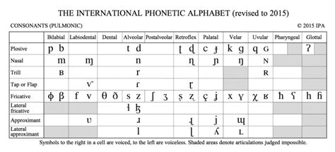 4 The Ipa Phonetics Chart For Spanish The Online Spanish Course