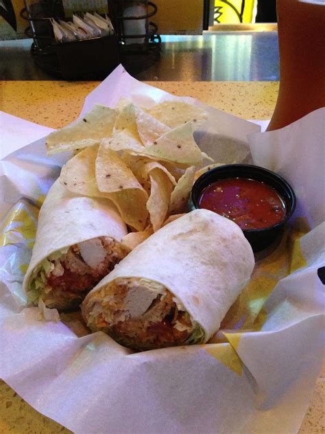 Buffalo Wild Wings Pulled Chicken Wrap