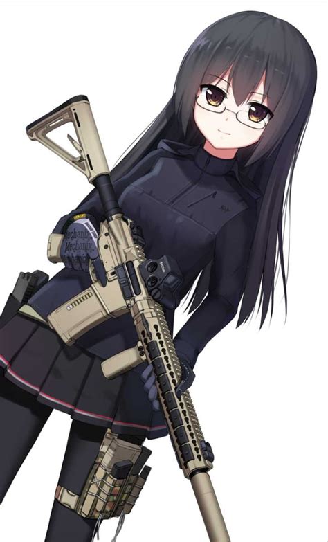 Anime Girls With Guns Anime Gun Wallpapers 49 Best Anime Gun