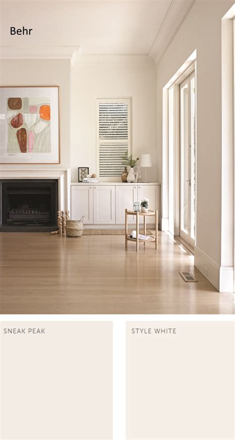 Behr Sneak Peak And Style White Neutral Paint Colors 2020 Interiors