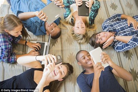 Teens Spend A Mind Boggling NINE HOURS A Day On Media Survey Reveals Daily Mail Online