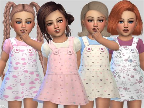 The Sims Resource Toddler Dress Collection Melinda