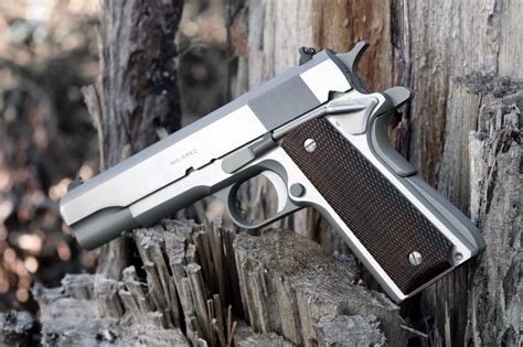 Review Springfield Armory Stainless 1911 Mil Spec 45 Firearm Man
