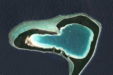 Heart Shaped Islands Around The World