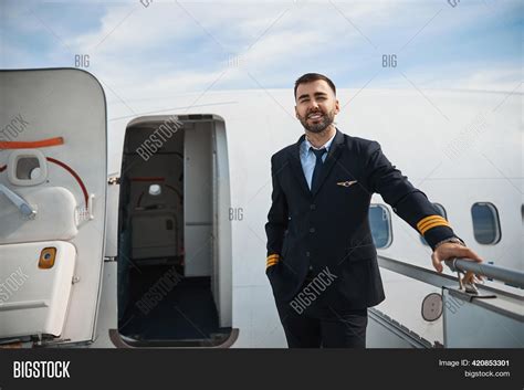 Handsome Pilot Image And Photo Free Trial Bigstock
