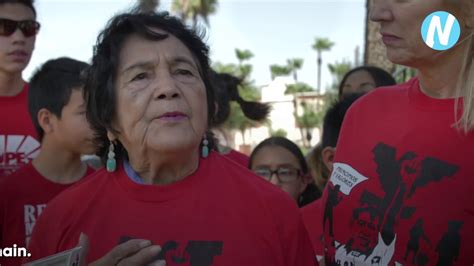Dolores Huerta Joins Hunger Strike In Mcallen Youtube