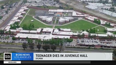 Teenager Dies Of Apparent Overdose At La County Juvenile Hall In Sylmar