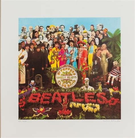 The Beatles Sgt Peppers Lonely Heart Club Band Limited Fine Art