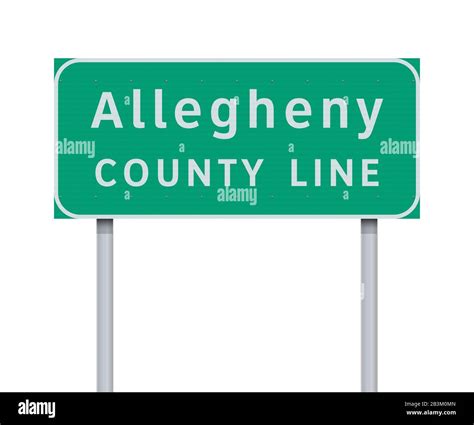 Allegheny County Pennsylvania Stock Vector Images Alamy