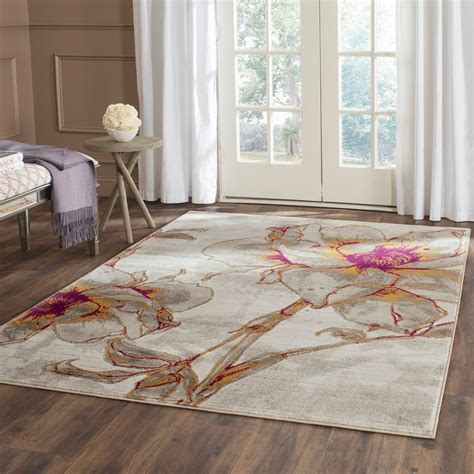 Floral Area Rugs Floral Rug Abstract Floral Floral Watercolor Purple Floral Floral Design