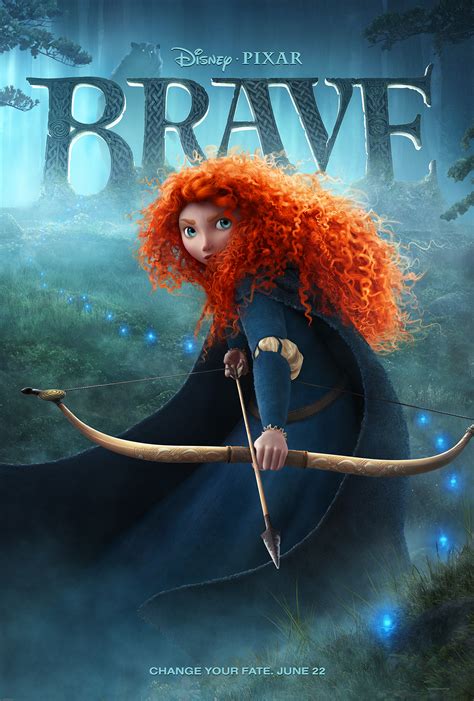 New Poster Debuts For Pixars Brave