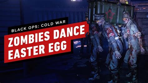 Call Of Duty Black Ops Cold War SECRET Easter Egg Zombies Coffin Dance YouTube