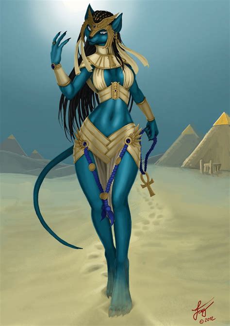 Bastet Deuses Egípcios Mitologia Egípcia Bastet