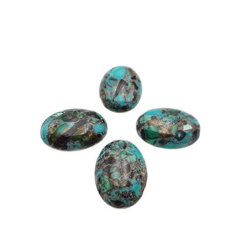 Blue Bronzite Chrysocolla Oval Cabochon Size 18x25mm Sold Per Etsy