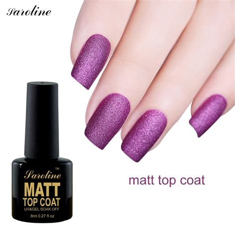 We're not sure if you've heard, but matte products are kind of big right now. Saroline Hot Matte Top Coat Nail LED UV Soak Off ...