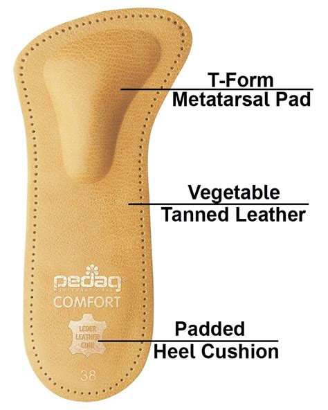 Pedag 142 Comfort 34 Leather Orthotic With Supportive Metatarsal Pad