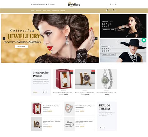 15 Best Free Jewelry Wordpress Themes For Woocommerce Store Free And
