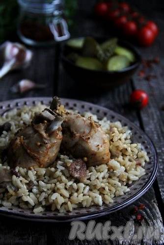 Курица и рис при диете